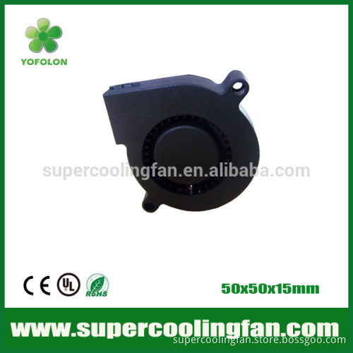 50x50x15mm 12V dc axial blower fan high rpm small laptop blower fan